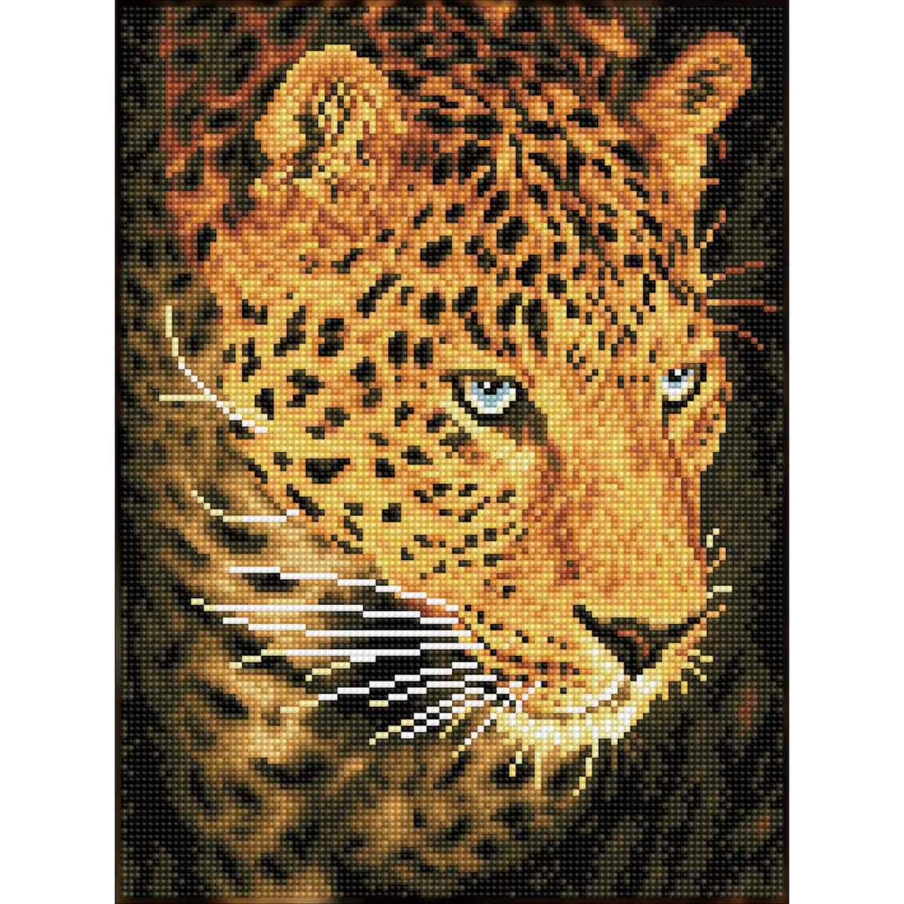 Diamond Dotz® Leopard Portrait Diamond Painting Kit